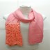 Designer Cotton Plain Women's Stole - Pink